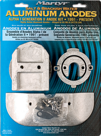 Anode Kit Merc Alpha 1 Gen 11