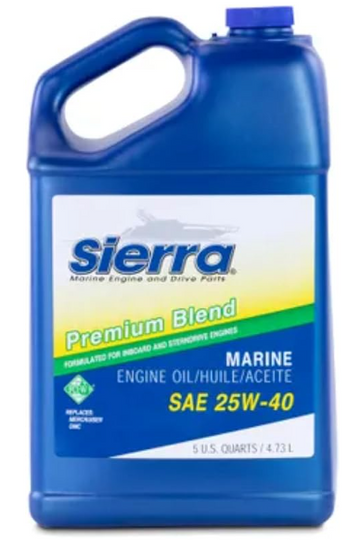 Sierra Oil 25W40 Stern Drive (5 Quart)